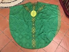 Piviale verde oro usato  Napoli