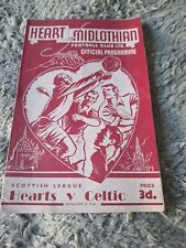 Hearts celtic league for sale  DUNBAR