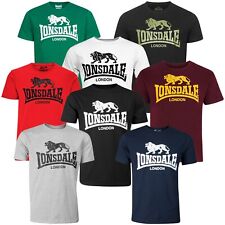 Lonsdale T-shirt Classic Logo Lion Black Grey Blue Oxblood White Green Red Koszula na sprzedaż  Wysyłka do Poland