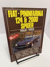 Fiat-Pininfarina 124 & 2000 Spider 1968-1985,Bookland Books By Clark Road Test comprar usado Fiat-Pininfarina 124 & 2000 Spider 1968-1985,Bookland Books By Clark Road Test comprar usado  Enviando para Brazil