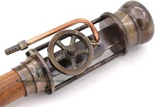 Bengala com alça de motor a vapor funcional – Steampunk Walking Cane Acc, usado comprar usado  Enviando para Brazil