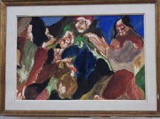 Grande puissante gouache d'occasion Grande puissante gouache d'occasion  Chomérac