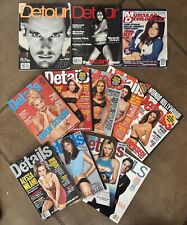 LOT of (11) Vintage DETAILS MAGAZINES, Detour, MD Cowboys Late 90s-early 2000s comprar usado  Enviando para Brazil