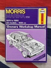 Haynes manual morris for sale  ENFIELD