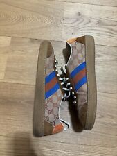 Gucci brown canvas usato  Novate Milanese