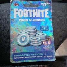 Fortnite bucks 2800 for sale  POOLE