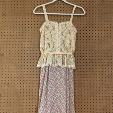 Vintage dress maxi d'occasion  Expédié en Belgium