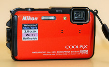 Câmera Digital Nikon COOLPIX AW110 Impermeável – À Prova de Choque, GPS, Wi-Fi, Testada comprar usado  Enviando para Brazil