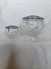 Cut crystal glass for sale  DUNDEE