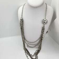 Long silver tone for sale  Bakersfield