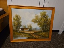 Oil painting depicting for sale  LEICESTER