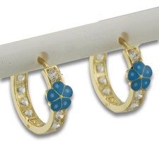 Emaille blumen gold gebraucht kaufen  Gelsenkirchen