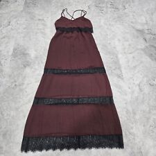 Maroon black lace for sale  Windham