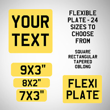 Flexiplate flexible small for sale  LONDON