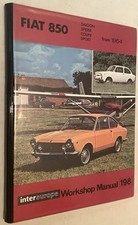 Fiat 850 workshop for sale  WALLSEND
