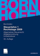 Steuerlehre rechtslage 2009 gebraucht kaufen  Berlin