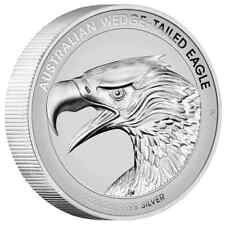 Usado, Moeda bullion australiana águia cauda cunha 2 Oz 9999 prata Perth em perfeito estado 2022 comprar usado  Enviando para Brazil