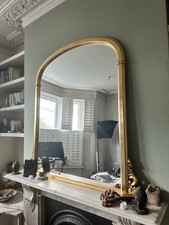 Gold mantle mirror for sale  LONDON