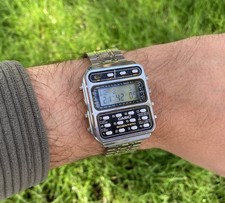 Usado, RARO Vintage Casio CFX 200 Relógio Calculadora Científica FUNCIONA BEM 1980s Prata comprar usado Usado, RARO Vintage Casio CFX 200 Relógio Calculadora Científica FUNCIONA BEM 1980s Prata comprar usado  Enviando para Brazil