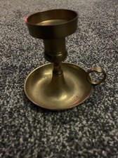 Vintage brass candleholder for sale  MANCHESTER