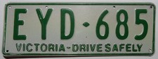 Nummernschild australien victo gebraucht kaufen  Bonn