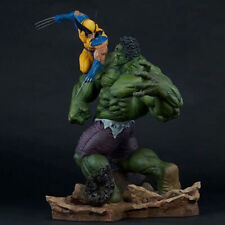 M Hulk VS. Wolverine 13"" figura de PVC modelo estátua coleção de brinquedos caixa presentes, usado comprar usado  Enviando para Brazil