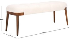 Safavieh maila bench for sale  Whitestown