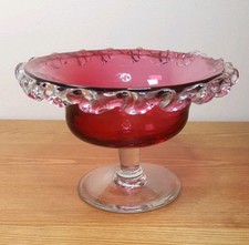 Small victorian cranberry for sale  ISLE OF LEWIS