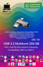 Usb avviabile 256gb usato  Roma