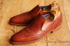 Barker brown leather for sale  SUTTON COLDFIELD