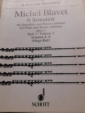 Blavet sonaten flute for sale  RIPON