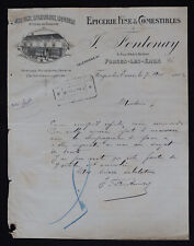 Facture 1912 forges d'occasion  Nantes-