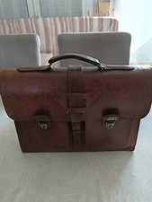 Cartable cuir ancien d'occasion  Le Mans