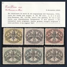 Vaticano 1946 segnatasse usato  Courmayeur