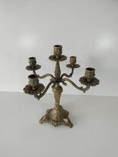 Antico candelabro fiamme usato  Deliceto