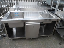 Stainless steel double for sale  EXETER