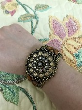Bracciale donna swarosky usato  Comiso