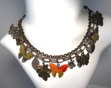 Butterfly charm chain for sale  Knoxville