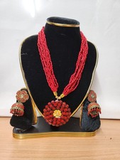 Indian necklace earrings for sale  LONDON