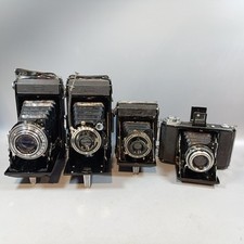 Câmeras dobráveis Zeiss Ikon, lote de trabalho de câmeras vintage, câmeras dobráveis, peças,  comprar usado  Enviando para Brazil