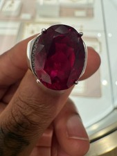 Mens ruby ring for sale  SALFORD