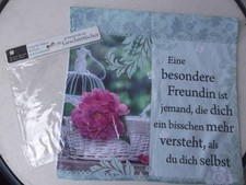 Romantisches geschirrtuch ... gebraucht kaufen  Deutschland