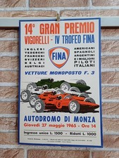 Publicidade de papelão 14° MO Gp Vigorelli Autódromo Di Monza - Fina comprar usado  Enviando para Brazil
