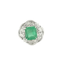 Platinum emerald diamond d'occasion  Expédié en Belgium
