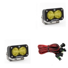 Par de luzes LED Baja Designs 547815 S2 esporte âmbar canto largo - ajuste universal comprar usado  Enviando para Brazil