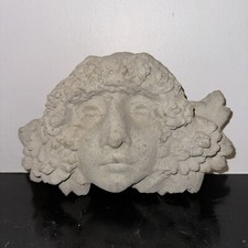 Estátua de parede vintage 3D querubim de concreto, espiritual, rosas, jardim de flores comprar usado  Enviando para Brazil