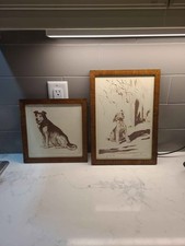Framed vintage dog for sale  Oregon City