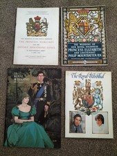 Royal wedding publications for sale  BARNSLEY