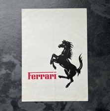 Ferrari range brochure for sale  UK