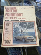 Gregory’s FALCON FAIRMONT XD SERIES Manual de Serviço e Reparo Primeira Edição 1980 comprar usado  Enviando para Brazil